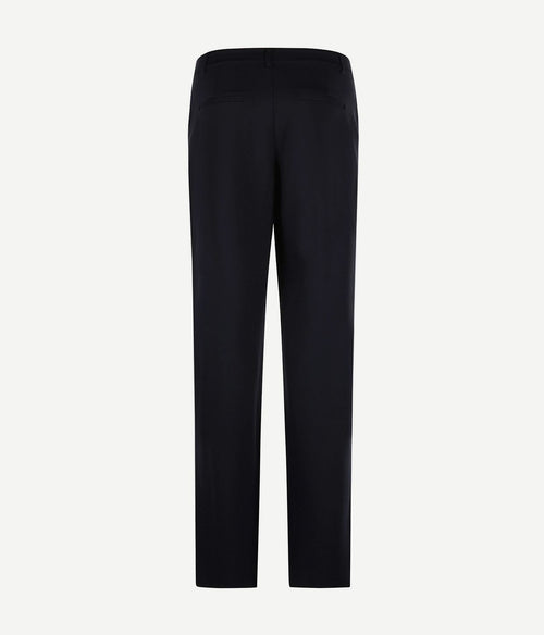 Steppin' Out damesbroek milano donkerblauw | Regular-fit