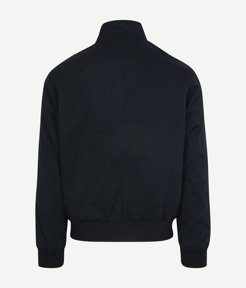 Turbo twill jacket donkerblauw