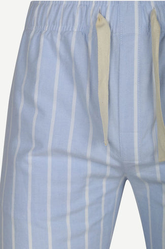 Steppin' Out loungebroek streep lichtblauw | Regular-fit