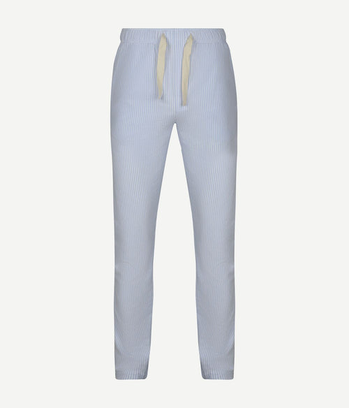 Steppin' Out loungebroek streep lichtblauw | Regular-fit