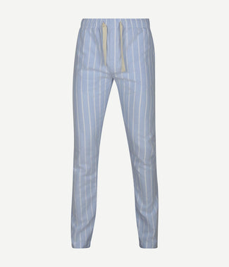 Steppin' Out loungebroek streep lichtblauw | Regular-fit Steppin' Out loungebroek streep lichtblauw | Regular-fit