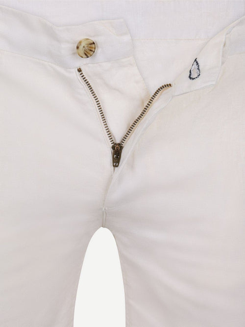 Milwau short linen off white