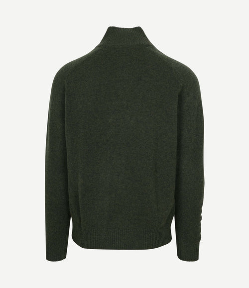 Mocker trui lamswol groen