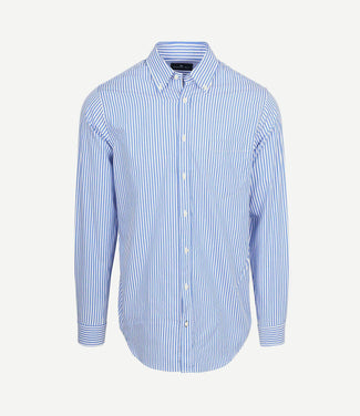 Overhemd big stripe blauw