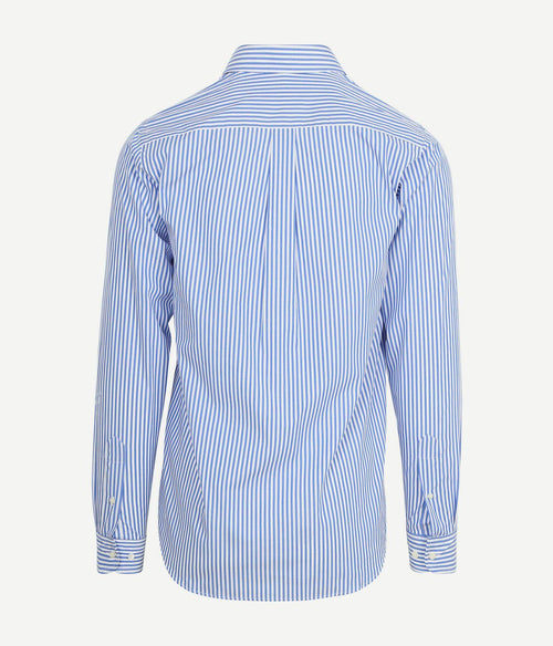 Overhemd big stripe blauw