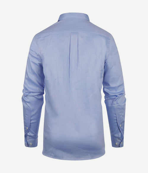 Steppin' Out overhemd regular-fit dobby lichtblauw regular-fit