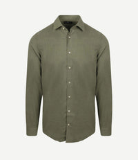 Overhemd flanel olive
