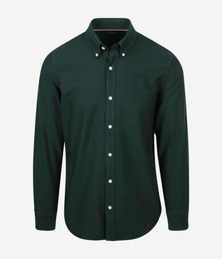 Steppin' Out overhemd Oxford donkergroen | Regular-fit Steppin' Out overhemd Oxford donkergroen | Regular-fit