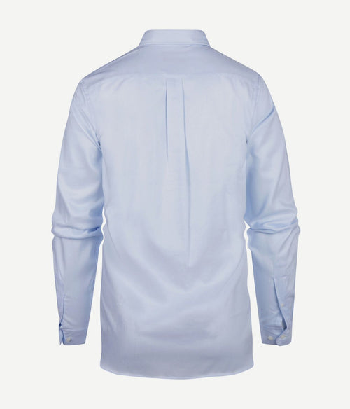 Overhemd twill lichtblauw