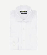 Overhemd twill wit