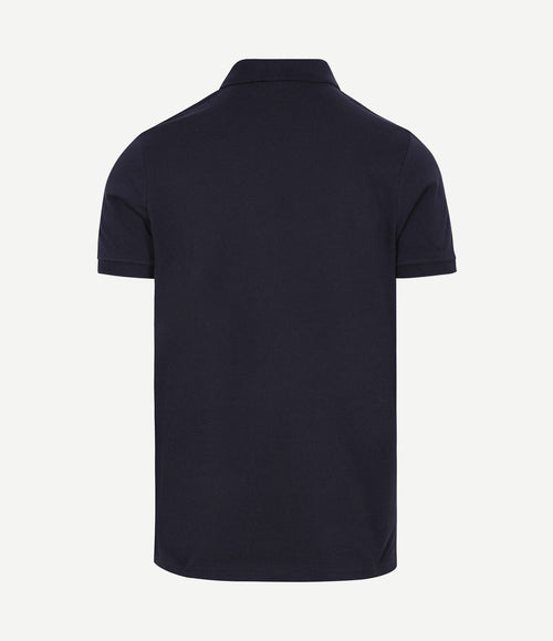 Polo piqué donkerblauw
