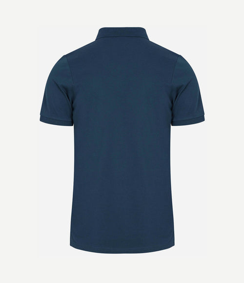 Polo piqué royal blauw