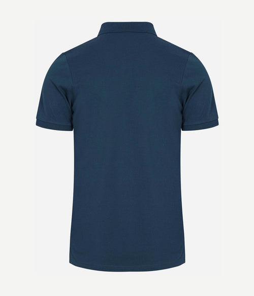 Polo piqué royal blauw