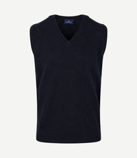 Spencer merinowol donkerblauw