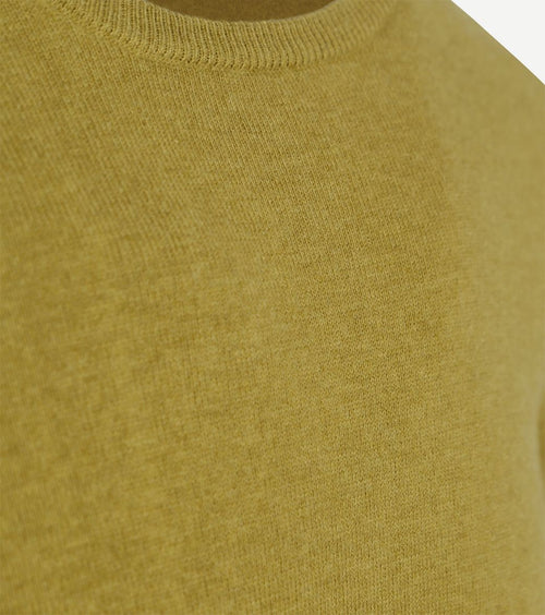 Trui cotton cashmere mosgroen
