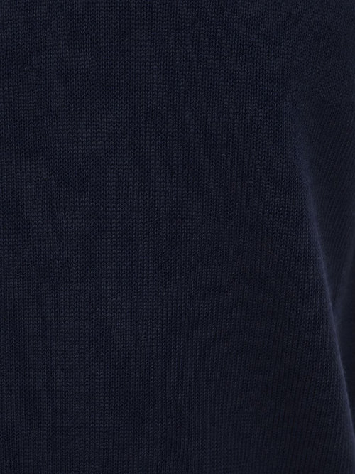 Spencer merinowol donkerblauw