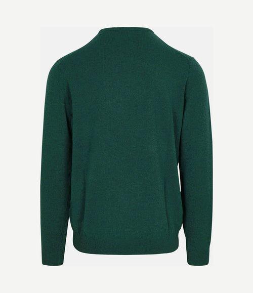 Trui merinowol groen