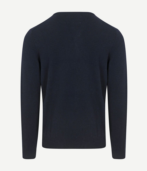 Trui cashmere donkerblauw