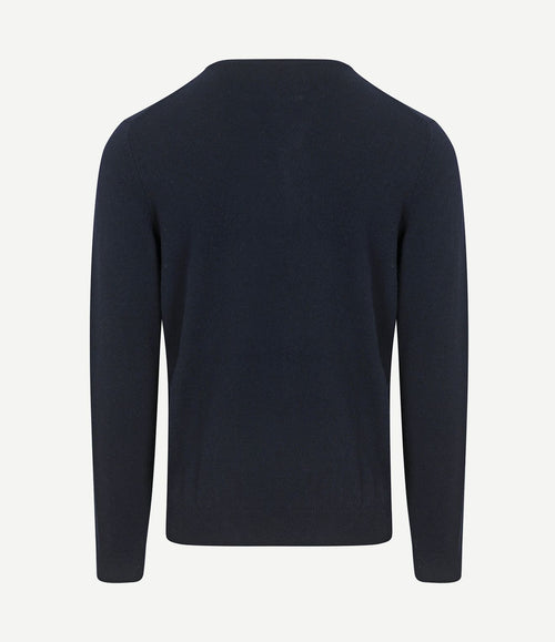 Trui cashmere donkerblauw