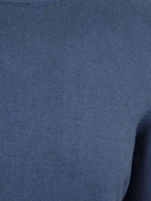 Trui cotton cashmere indigo blauw
