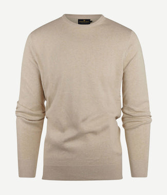 Trui cotton cashmere sand