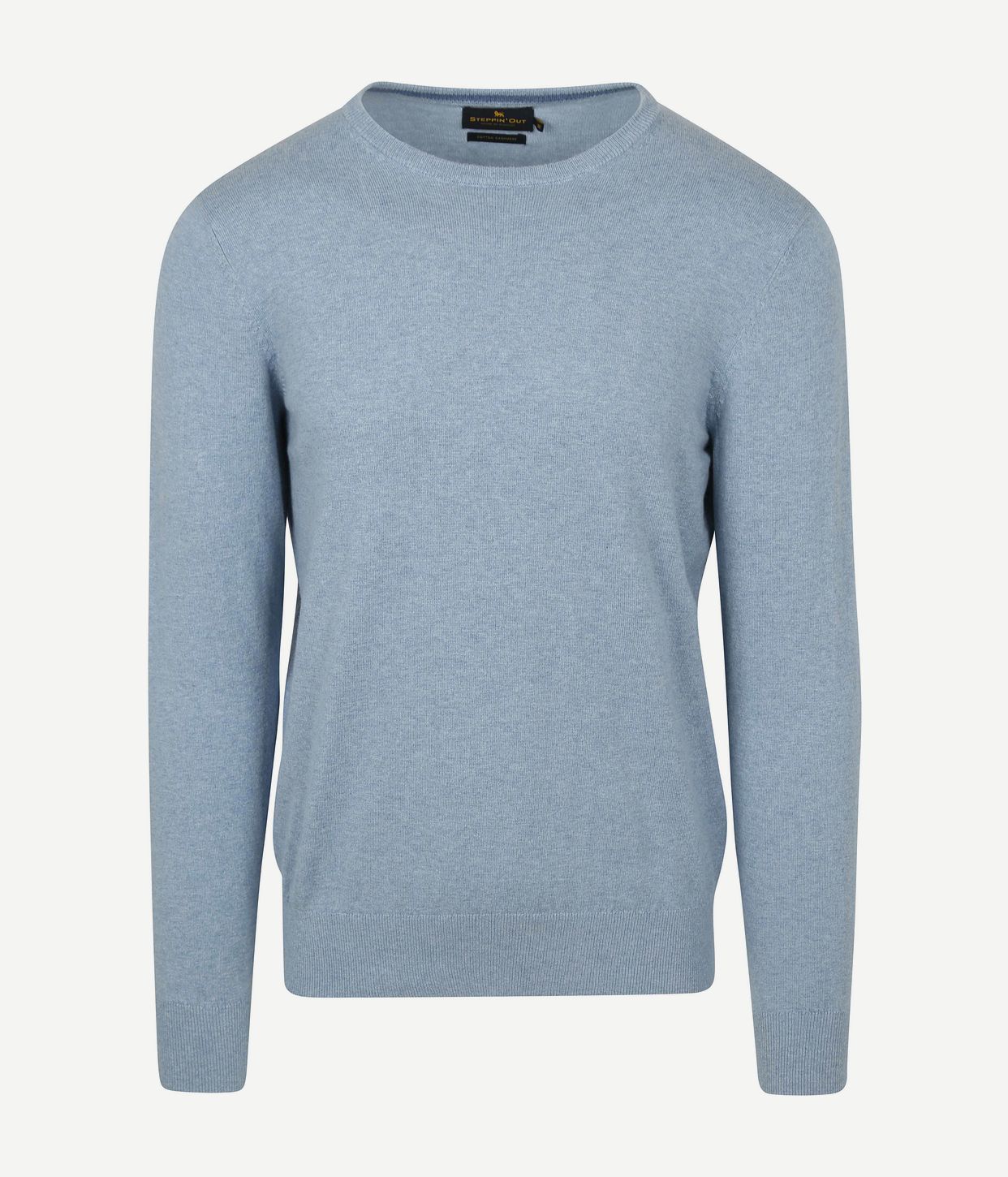 Lichtblauw cotton cashmere shirt