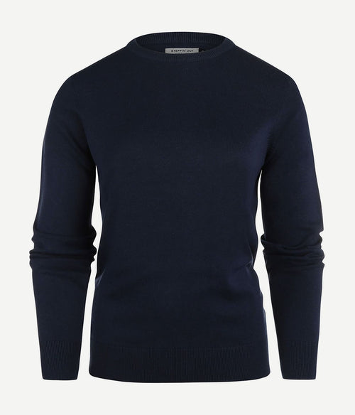 Steppin' Out trui dames donkerblauw | Regular-fit