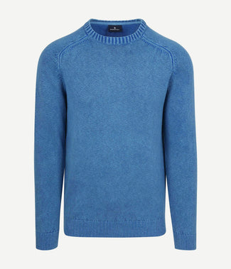 Trui kobaltblauw