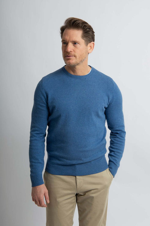 Steppin' Out trui kobaltblauw | Regular-fit