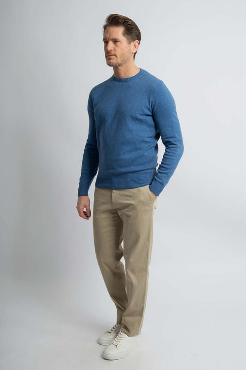 Steppin' Out trui kobaltblauw | Regular-fit