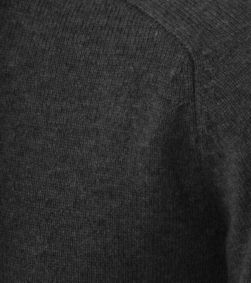 Steppin' Out trui lamswol antraciet | Regular-fit