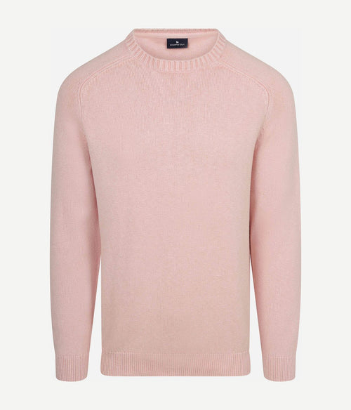 Fine knit trui roze