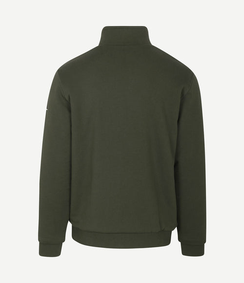 Vest teddy groen