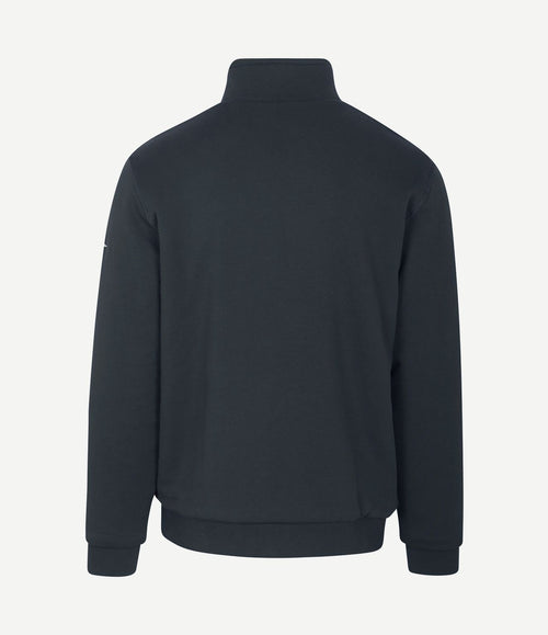 Vest teddy donkerblauw