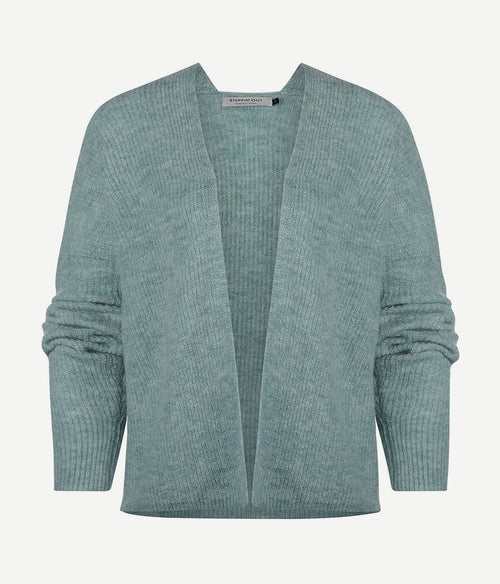 Steppin' Out vest veerle dames lichtblauw | Regular-fit