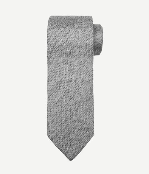 Stropdas zijde grijs k82-1