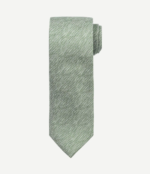 Stropdas zijde groen k81-21