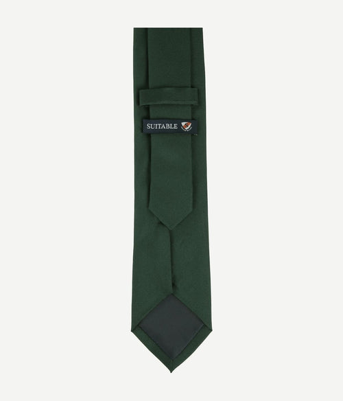 Stropdas zijde groen k81-22