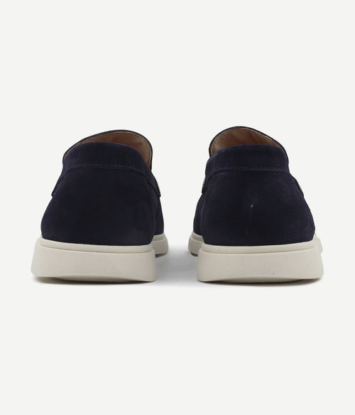Suitable azul loafers donkerblauw