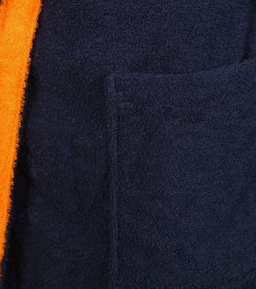 Suitable badjas donkerblauw | Regular-fit
