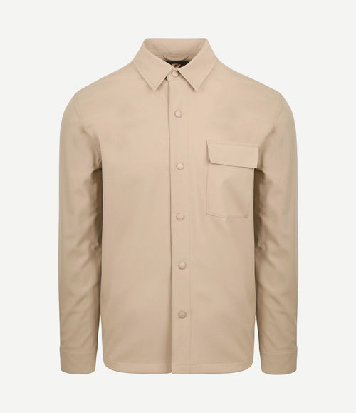 Base shacket beige