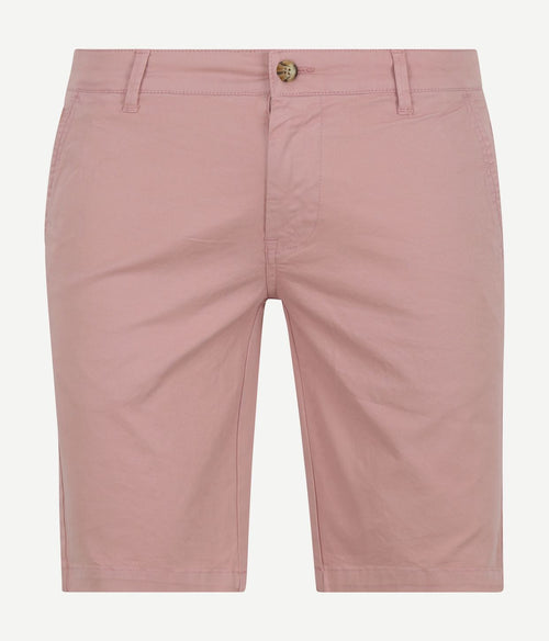 Suitable berry short roze | Slim-fit