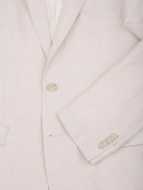 Blazer linnen panama ecru