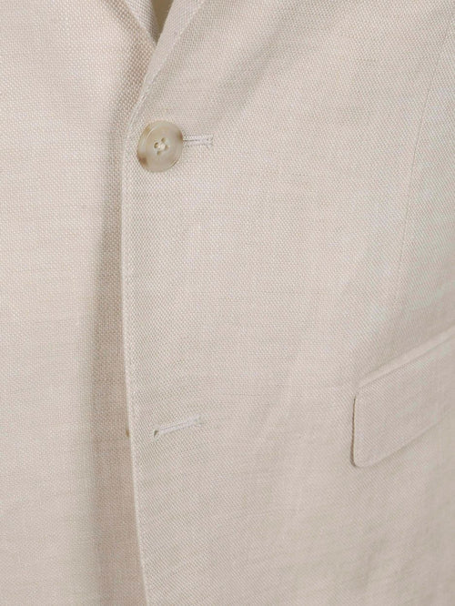 Blazer linnen panama ecru