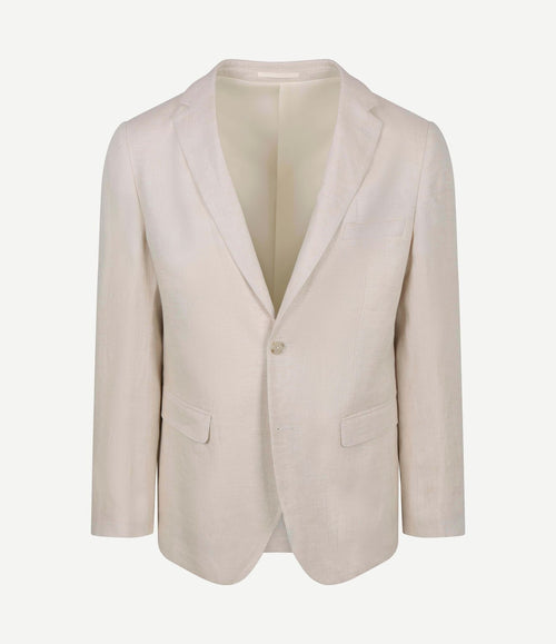 Blazer linnen panama ecru