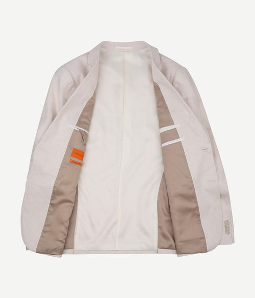 Blazer linnen panama ecru