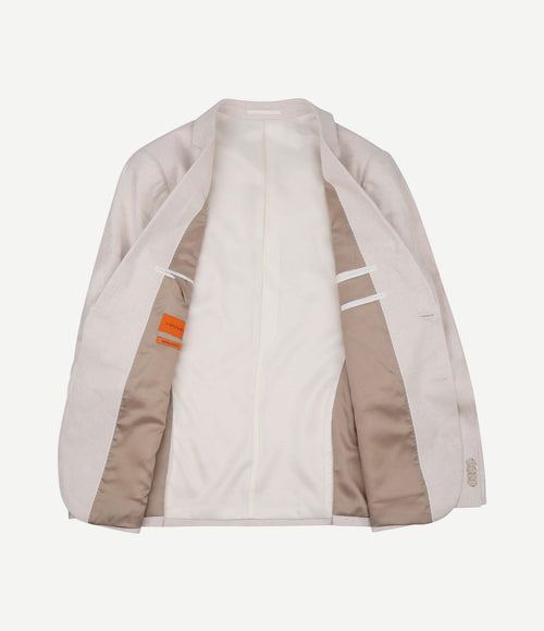 Blazer linnen panama ecru