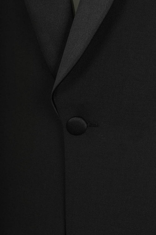 Suitable blazer manhatten wolmix zwart