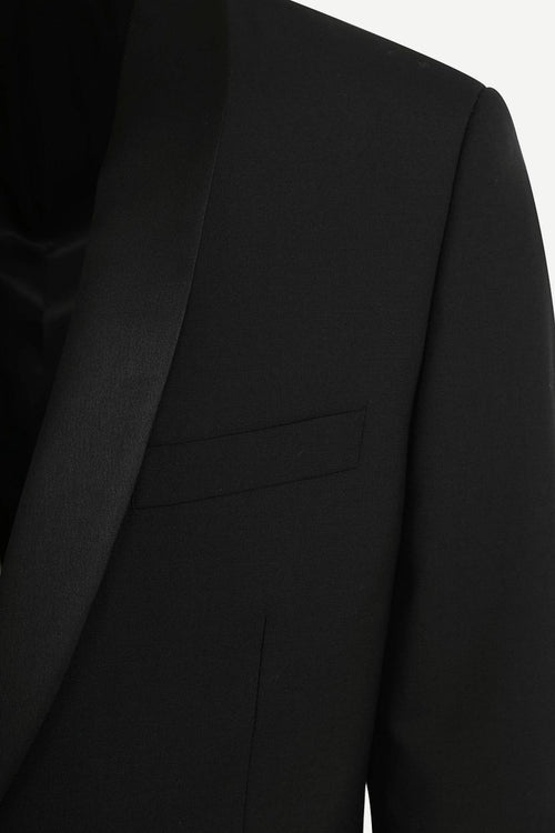 Suitable blazer manhatten wolmix zwart