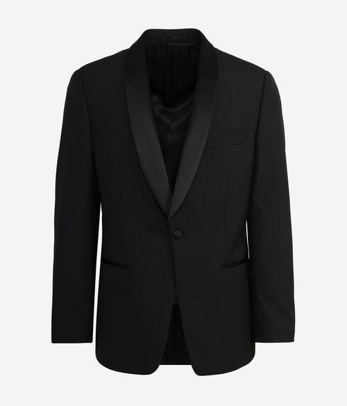 Suitable blazer manhatten wolmix zwart